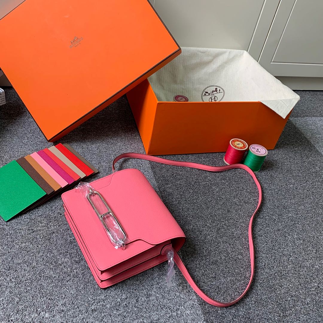 에르메스 룰리스18 로즈 아잘리 은장 에버컬러